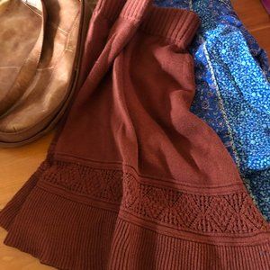 Knit cotton Prana Skirt